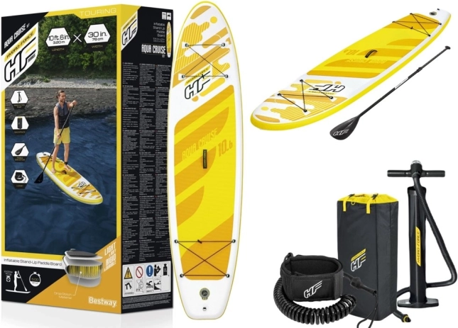 Inflatable paddleboard Hydro-Force yellow 320 x 76 x 12 cm
