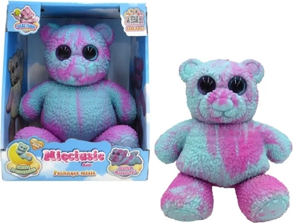 Epee Mięciuś soft teddy bear 28 cm, matte mint-pink