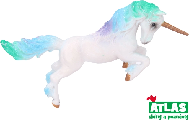 Figurine de licorne peinte à la main 13,6 cm
