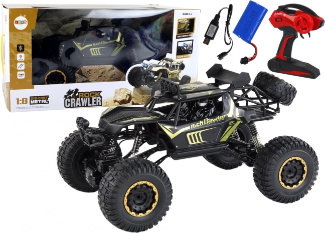 Large 1:8 Scale 2.4G Remote Control Car, Black