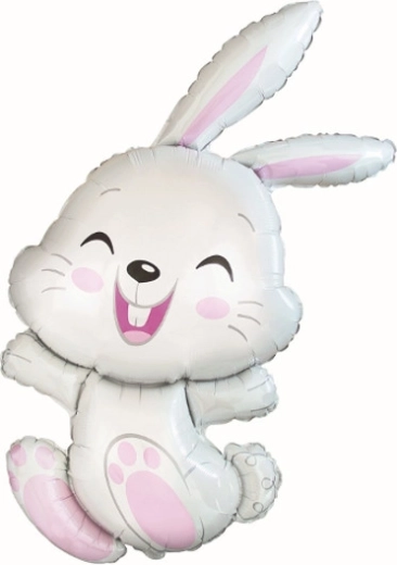 Foil Bunny Balloon