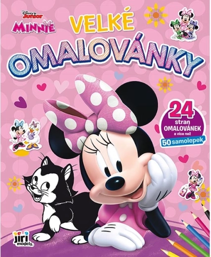 Large Minnie Coloring Book