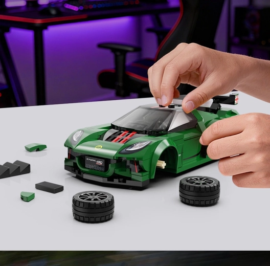 Vlotte bouw met 319 onderdelen