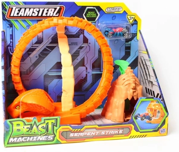 Teamsterz Beast Machines Serpent Strike serpent track set with car