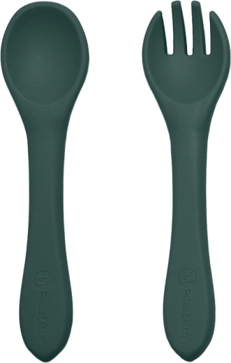 Couverts en silicone souple pour les petites mains