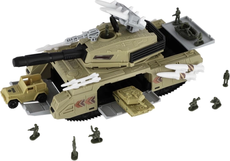 Rich play set for action missions