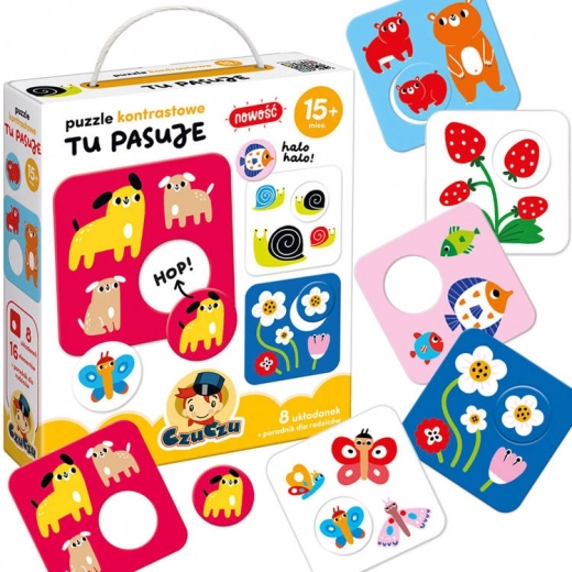 Contrast Puzzle CzuCzu Fits Here