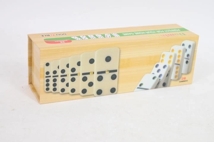 Domino – klassiek gezelschapsspel (28 stenen)