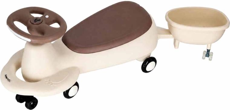Ride-on met aanhanger voor speelgoed