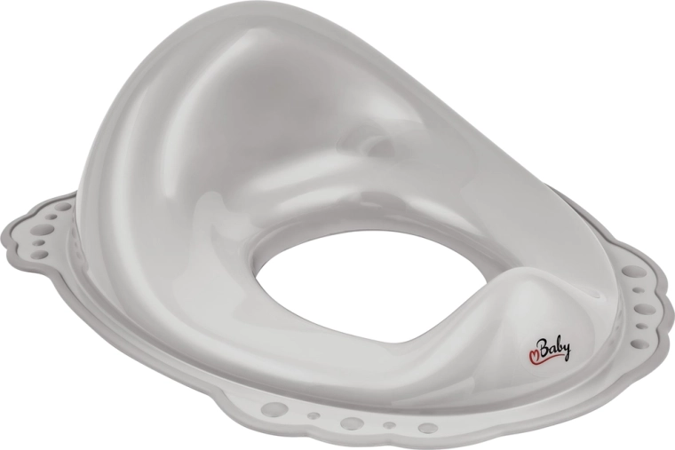 Réducteur de WC antidérapant Maltex Classic gris
