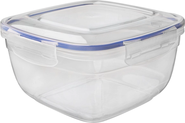 Boîte carrée Prim avec joint d’étanchéité 1,5 l