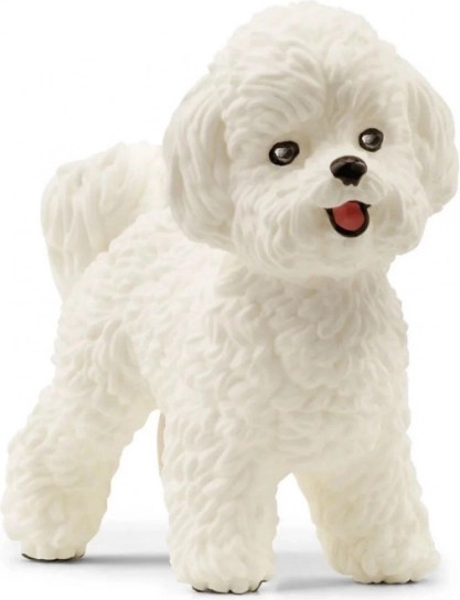 Farm World figurine de chien Bichon Frisé
