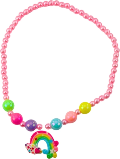 Bunte elastische Halskette