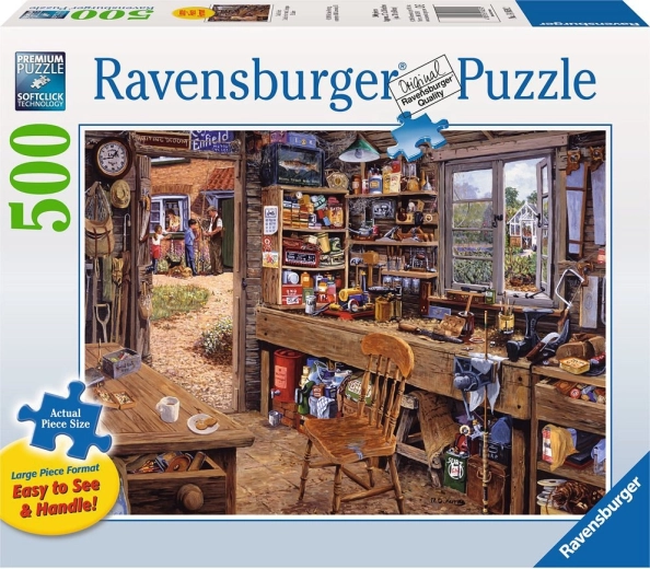 Ravensburger Puzzle Dad’s Workshop XXL 500 Pieces