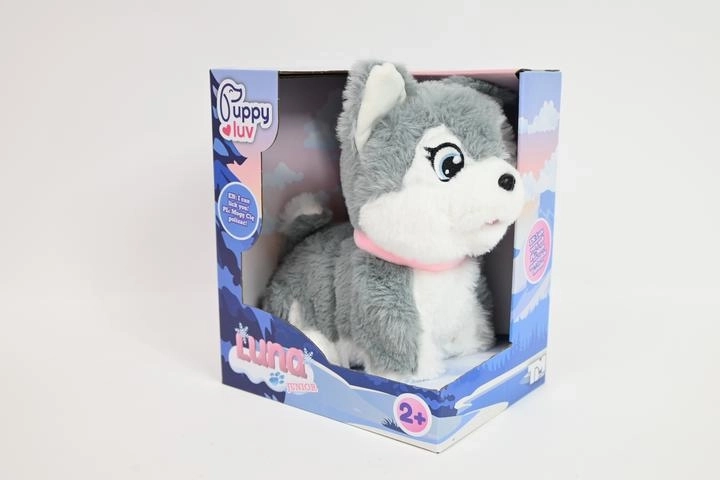 TMT Interactive Plush Dog Luna (Husky Puppy)