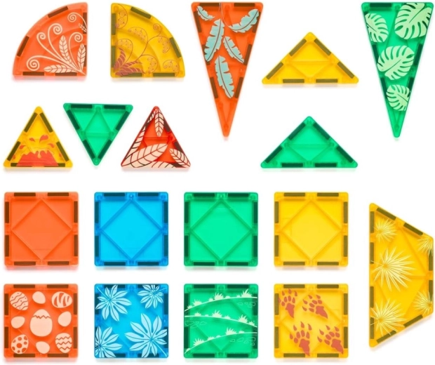 Magnetic tiles for stable builds