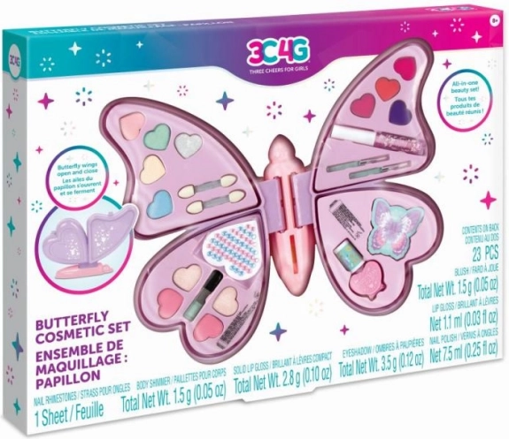 Coffret cosmétique Papillon