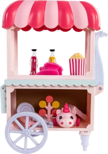 Sugar Rush cart on wheels