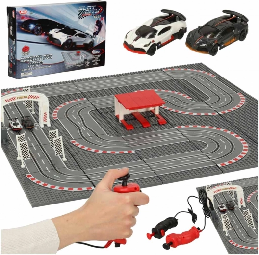 Elektrische racebaan met auto's en controllers GD-03