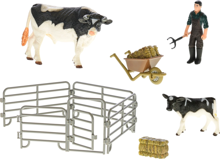 Detailed figures made of durable plastic