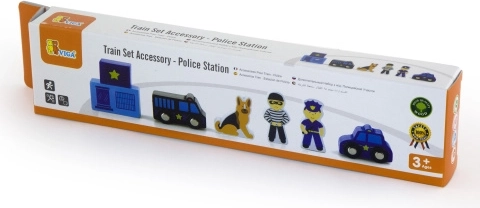 Houten politiefiguurtjes