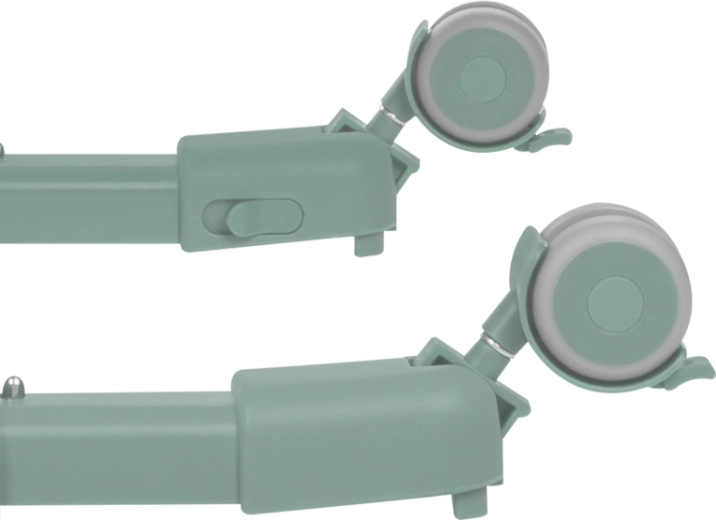 Eenvoudig te verplaatsen en veilig vast te zetten