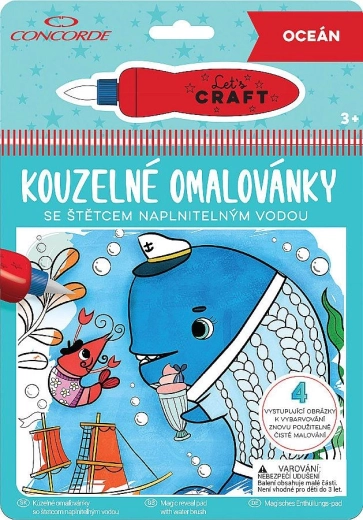 Magic Coloring Book CONCORDE Ocean