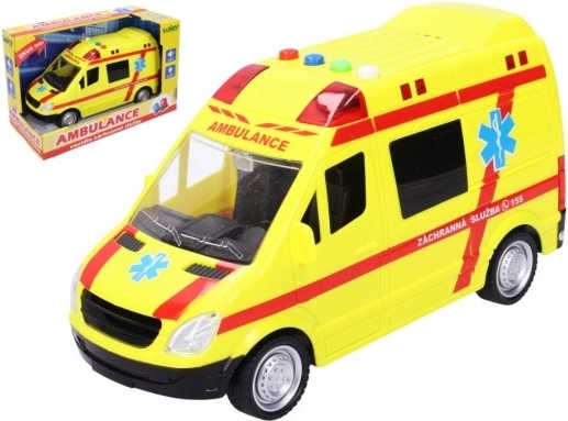 Ambulance avec effets 22 cm