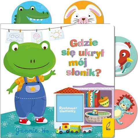 Board Book with Moving Parts: Where Did My Elephant Hide?