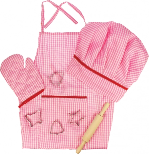Bigjigs Toys ensemble de cuisine pour enfants rose
