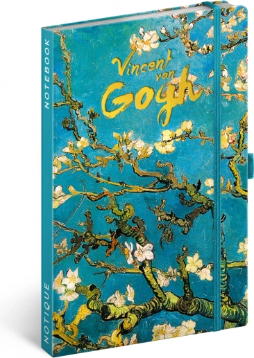 Carnet NOTIQUE Vincent van Gogh, ligné, 13 × 21 cm