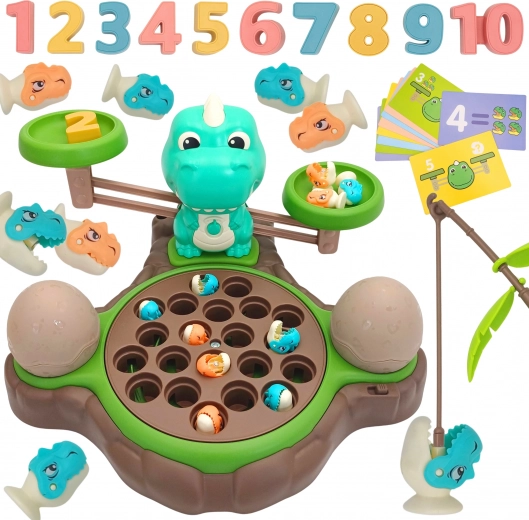 Educational Game Dinosaur with Weighing and Catching by WOOPIE