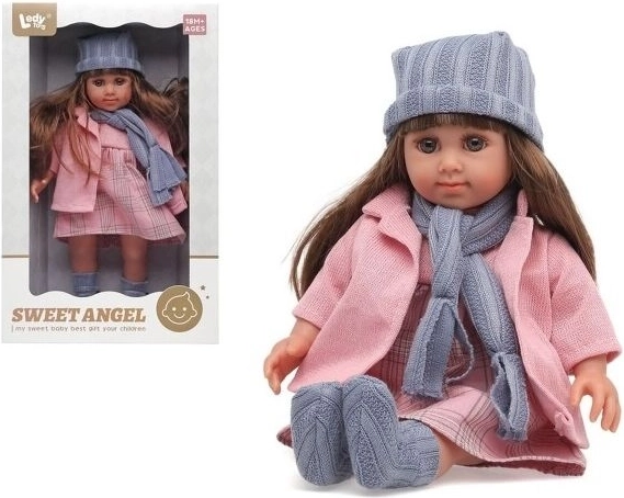 Sweet Maja Doll in Pink Outfit