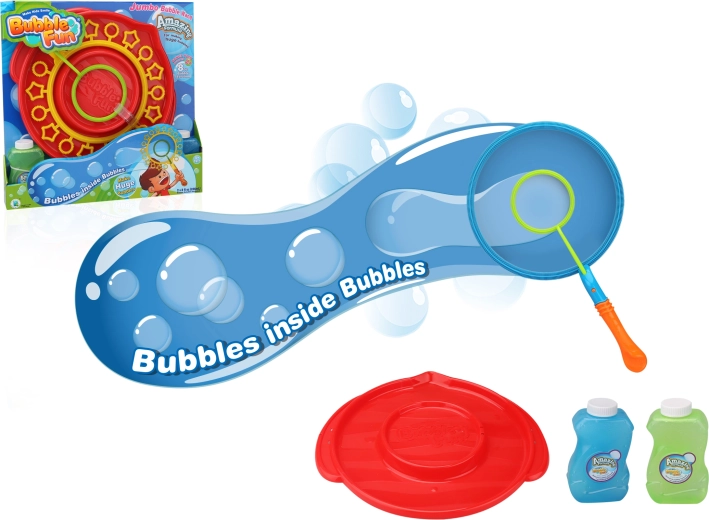 Bubble Fun souffleur de bulles « bulle dans une bulle » 472 ml