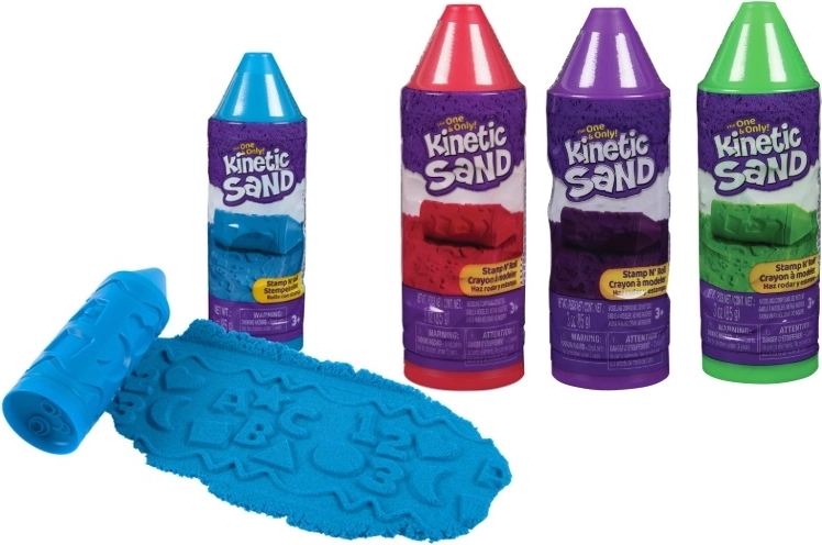 Kinetic Sand rolstempel met 4 wielen Spin Master
