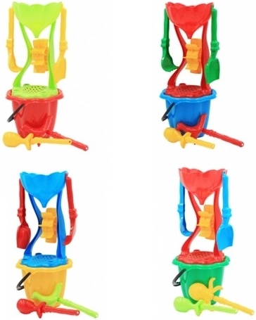 Colorful Sand Play Set with Sifter Mill
