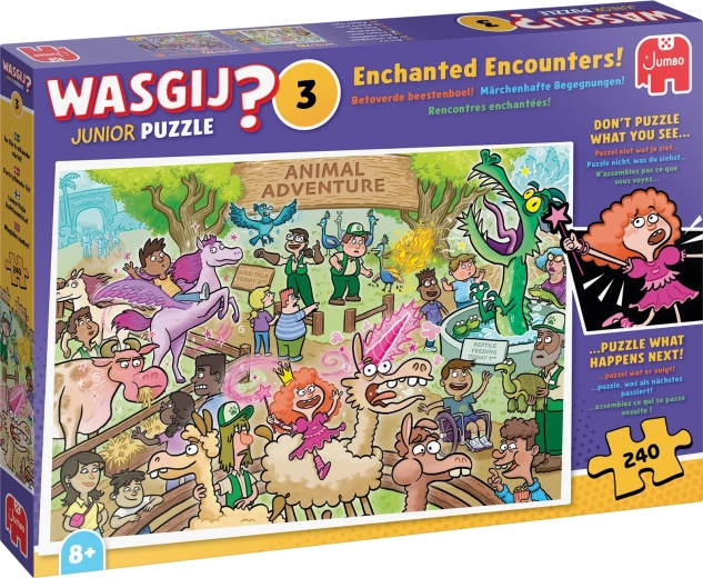 Jumbo Wasgij Junior 3: Magical Encounter – 240-piece puzzle