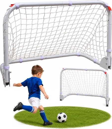 But de football pliable pour enfants 90 × 60 × 50 cm