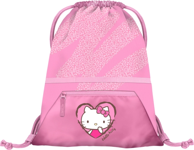Gym bag with a zip pocket