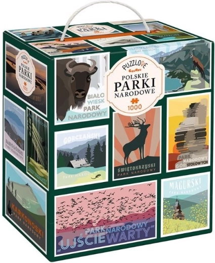 Puzzle Puzzlove Parcs nationaux polonais 1000 pièces