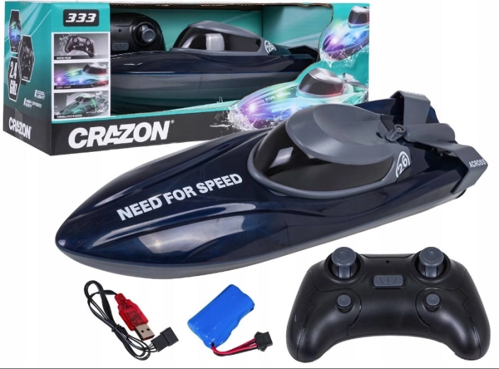 Motorboot met afstandsbediening voor kinderen