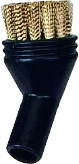 brosse ronde en laiton pour serpillière et nettoyeur vapeur