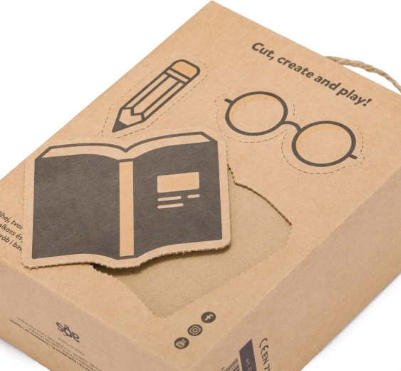 Eco-friendly packaging with creative add-ons