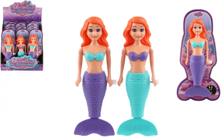Illuminating Wind-Up Mermaid for Water