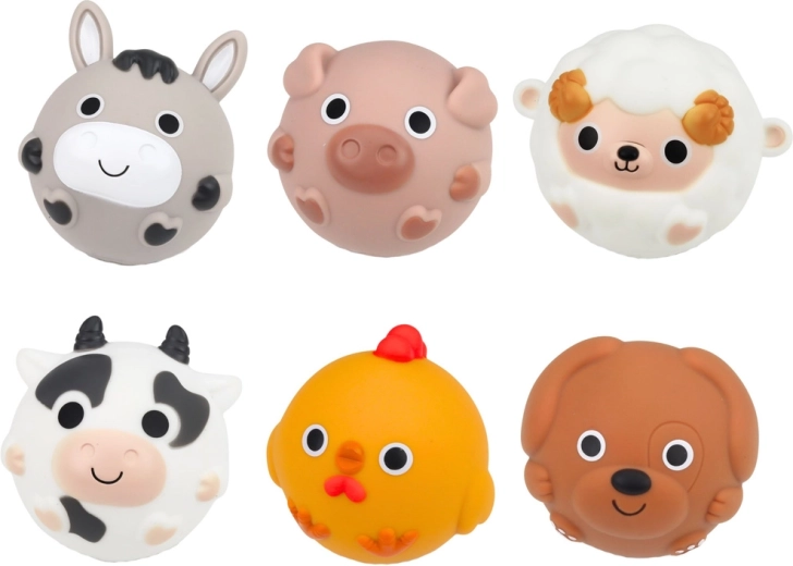 Petits animaux souples à presser pour les mains des enfants