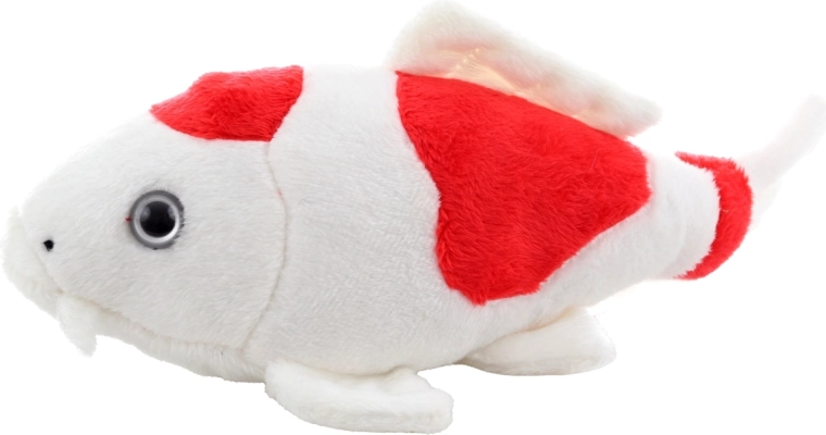 Realistische details van de koi-karper