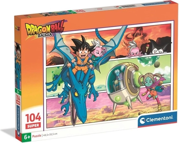 Puzzle Clementoni SuperColor Maxi Dragon Ball Daima 104 pièces