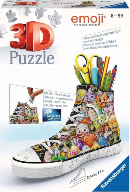 Ravensburger 3D Puzzle Sneaker Emoji 108 Pieces