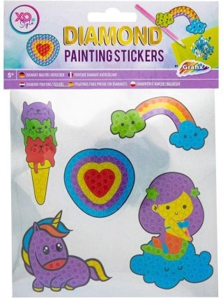 Grafix Diamond Mosaic Stickers – Unicorn