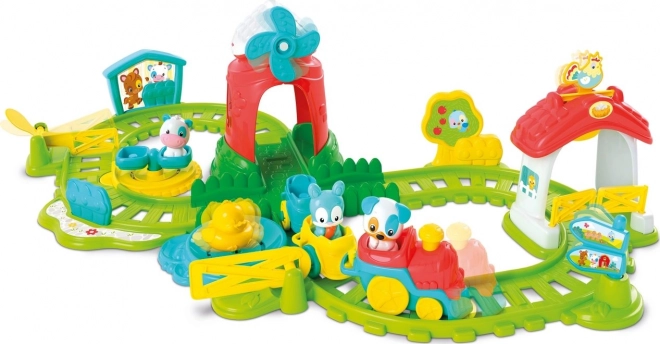 Interactive Farm Train Clementoni